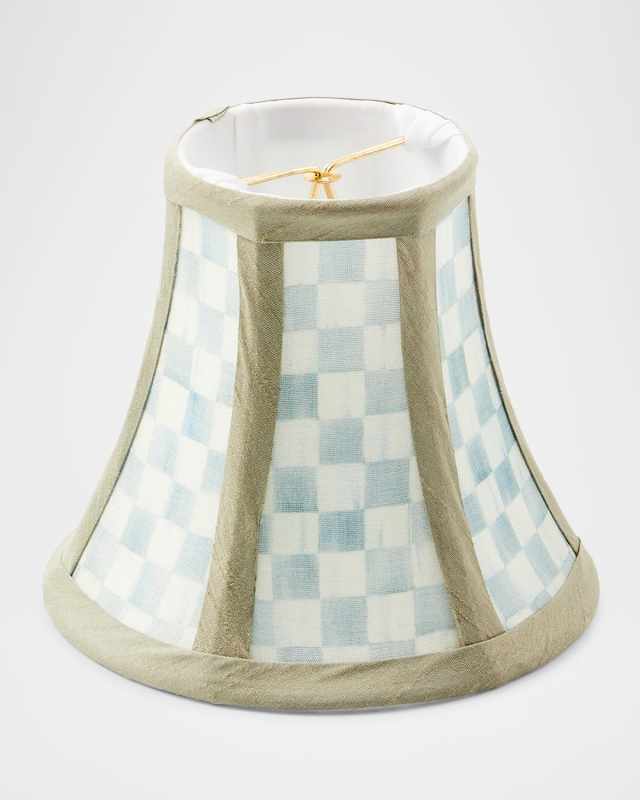 Sterling Check Chandelier Shade
